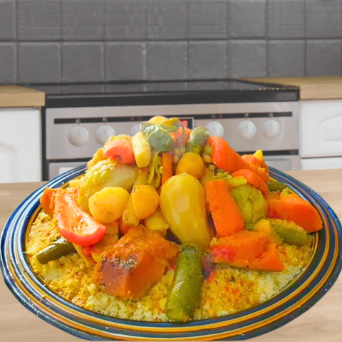 Couscous with Vegetables and Chicken 