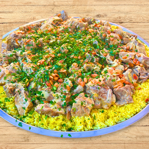Mansaf with Lamb Shank (Served: Tuesday 3/12/24 & 3/26/24)