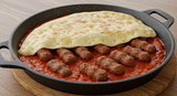 Cham-Ya Specialty: Kofta In Pan Served with Rice